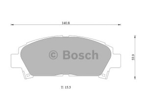 BOSCH 0 986 505 937 stabdžių trinkelių rinkinys, diskinis stabdys 
 Techninės priežiūros dalys -> Papildomas remontas
04465 12160, 04465 20470