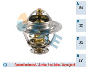 FAE 5307582 termostatas, aušinimo skystis 
 Aušinimo sistema -> Termostatas/tarpiklis -> Thermostat
94214962, 97089891, 8-94214-962-0