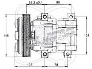 ELECTRO AUTO 20V1011 kompresorius, oro kondicionierius 
 Oro kondicionavimas -> Kompresorius/dalys
1004215, 1007097, 1018945, 1037516