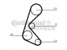 CONTITECH CT964 paskirstymo diržas 
 Techninės priežiūros dalys -> Papildomas remontas
46434651, 464346510, 46546254, 465462540