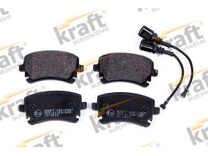 KRAFT AUTOMOTIVE 6010907 stabdžių trinkelių rinkinys, diskinis stabdys 
 Techninės priežiūros dalys -> Papildomas remontas
4E0698451, 4E0698451A, 4E4698451A