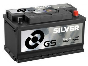 GS SLV110 starterio akumuliatorius 
 Elektros įranga -> Akumuliatorius