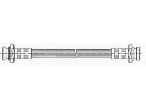 KAWE 511857 stabdžių žarnelė 
 Stabdžių sistema -> Stabdžių žarnelės
4701124, 9206661, 5157076G00, 51570M76G00