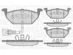 MAGNETI MARELLI 363916060132 stabdžių trinkelių rinkinys, diskinis stabdys 
 Techninės priežiūros dalys -> Papildomas remontas
1J0698151D, 1J0698151E, 1J0698151G