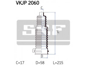 SKF VKJP 2060 gofruotoji membrana, vairavimas 
 Vairavimas -> Gofruotoji membrana/sandarinimai
3904122, 6772173