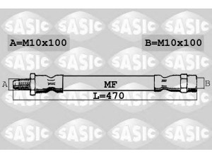 SASIC SBH0180 stabdžių žarnelė 
 Stabdžių sistema -> Stabdžių žarnelės
480685, 4806E9, 96132698, 480685