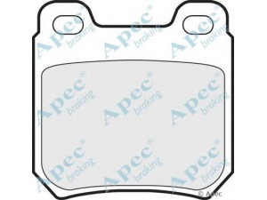 APEC braking PAD515 stabdžių trinkelių rinkinys, diskinis stabdys 
 Techninės priežiūros dalys -> Papildomas remontas
1605688, 1605878, 90279383, 90485137