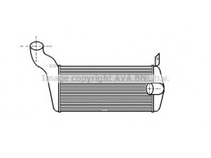 AVA QUALITY COOLING AI4095 tarpinis suslėgto oro aušintuvas, kompresorius 
 Variklis -> Oro tiekimas -> Įkrovos agregatas (turbo/superįkrova) -> Tarpinis suslėgto oro aušintuvas
035145805