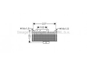 AVA QUALITY COOLING HY3261 alyvos aušintuvas, automatinė transmisija 
 Transmisija -> Automatinė pavarų dėžė -> Radiatorius
HB021400, HB021500, HB021600, HB021500