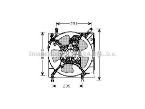 AVA QUALITY COOLING MT7508 ventiliatorius, radiatoriaus 
 Aušinimo sistema -> Oro aušinimas
MR250747