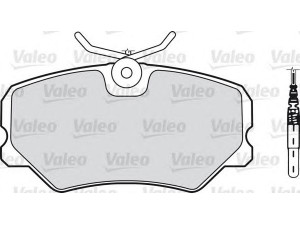 VALEO 598353 stabdžių trinkelių rinkinys, diskinis stabdys 
 Techninės priežiūros dalys -> Papildomas remontas
95666894, 4251-07, 425107