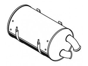 DINEX 21355 vidurinis duslintuvas 
 Išmetimo sistema -> Duslintuvas
1251831, 1301425