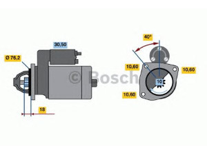 BOSCH 0 986 015 190 starteris 
 Elektros įranga -> Starterio sistema -> Starteris
5021197, 5023943, 5051422, 87BB 11000 DA