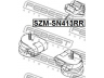 FEBEST SZM-SN413RR variklio montavimas
11710-76J00