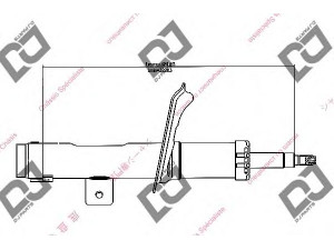 DJ PARTS DS1218GS amortizatorius 
 Pakaba -> Amortizatorius
5202.Q1, 5202.Q2, 5202.S3, 5202.S4