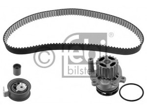 FEBI BILSTEIN 45125 vandens siurblio ir paskirstymo diržo komplektas 
 Aušinimo sistema -> Vandens siurblys/tarpiklis -> Vandens siurblys
038 198 119 B, 038 198 119 B S1