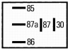 HELLA 4RD 933 319-017 relė, pagrindinė srovė