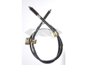 SPIDAN 41308 trosas, stovėjimo stabdys 
 Stabdžių sistema -> Valdymo svirtys/trosai
4169895, 4294024