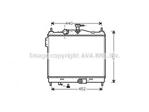 AVA QUALITY COOLING HY2206 radiatorius, variklio aušinimas 
 Aušinimo sistema -> Radiatorius/alyvos aušintuvas -> Radiatorius/dalys
253101C650, S253101C650