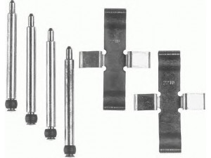 FERODO FBA455 priedų komplektas, diskinių stabdžių trinkelės 
 Stabdžių sistema -> Diskinis stabdys -> Stabdžių dalys/priedai