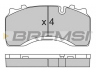 stabdžių trinkelių rinkinys, diskinis stabdys