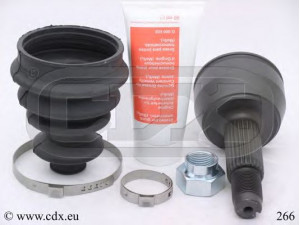 CDX 266 jungčių komplektas, kardaninis velenas 
 Ratų pavara -> Sujungimai/komplektas
1076089, 1078670, 1689895, 1689907