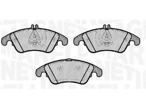 MAGNETI MARELLI 363916060653 stabdžių trinkelių rinkinys, diskinis stabdys