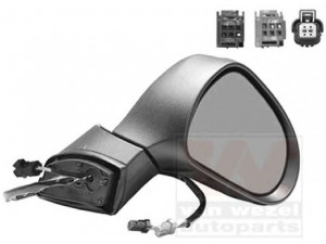 VAN WEZEL 4029808 išorinis veidrodėlis 
 Kėbulas -> Langai/veidrodėliai -> Veidrodėlis
6325G6, 8149ZH