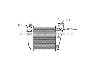 AVA QUALITY COOLING AI4354 tarpinis suslėgto oro aušintuvas, kompresorius 
 Variklis -> Oro tiekimas -> Įkrovos agregatas (turbo/superįkrova) -> Tarpinis suslėgto oro aušintuvas
1J0145803L, 1J0145803N, 1J0145803L