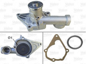 VALEO 506406 vandens siurblys 
 Aušinimo sistema -> Vandens siurblys/tarpiklis -> Vandens siurblys
2510021000, 2510022650, MD030863