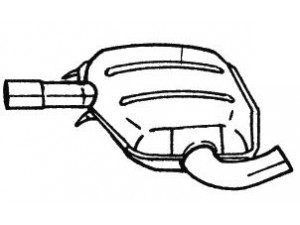 AKS DASIS SG60428 vidurinis duslintuvas