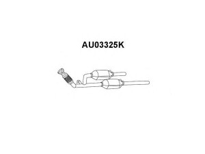 VENEPORTE AU03325K katalizatoriaus keitiklis
8E0253057QX
