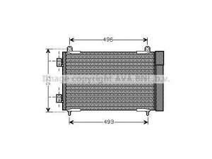 AVA QUALITY COOLING PE5258D kondensatorius, oro kondicionierius 
 Oro kondicionavimas -> Kondensatorius
6455CW, 96483015