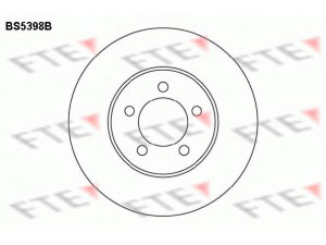 FTE BS5398B stabdžių diskas 
 Stabdžių sistema -> Diskinis stabdys -> Stabdžių diskas
1L841032AA, 3L841032CA, 4096352