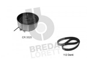 BREDA  LORETT KCD0221 paskirstymo diržo komplektas 
 Techninės priežiūros dalys -> Papildomas remontas