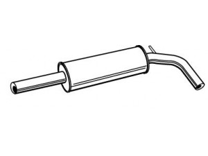 WALKER 70504 vidurinis duslintuvas 
 Išmetimo sistema -> Duslintuvas
6K0131701H, 6K6253409, 6K6253409H