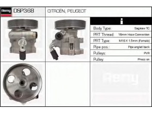 DELCO REMY DSP368 hidraulinis siurblys, vairo sistema 
 Vairavimas -> Vairo pavara/siurblys
9614429180, 9632335080, 4007.W3