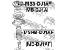 FEBEST MSS-DJ1AF montavimas, amortizatoriai 
 Pakaba -> Pakabos statramsčio guolis
MR589432