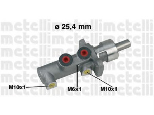 METELLI 05-0447 pagrindinis cilindras, stabdžiai 
 Stabdžių sistema -> Pagrindinis stabdžių cilindras
71740004, 77364501, 9946624, 9948218