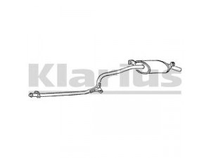 KLARIUS CL74L galinis duslintuvas 
 Išmetimo sistema -> Duslintuvas
MB376598