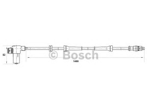 BOSCH 0 265 006 427 jutiklis, rato greitis 
 Elektros įranga -> Jutikliai
1320327080, 4545 70, 1320327080
