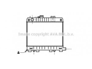 AVA QUALITY COOLING BW2042 radiatorius, variklio aušinimas 
 Aušinimo sistema -> Radiatorius/alyvos aušintuvas -> Radiatorius/dalys
1178085
