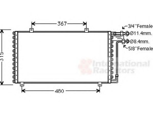 VAN WEZEL 40005164 kondensatorius, oro kondicionierius 
 Oro kondicionavimas -> Kondensatorius
6455H7