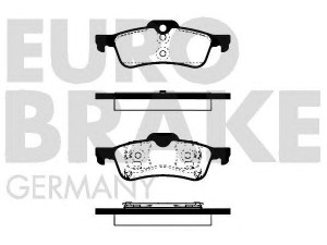 EUROBRAKE 5502224021 stabdžių trinkelių rinkinys, diskinis stabdys 
 Techninės priežiūros dalys -> Papildomas remontas
34211503077, 34216761288, 34216762871