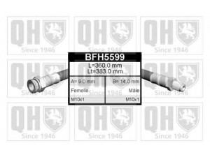 QUINTON HAZELL BFH5599 stabdžių žarnelė 
 Stabdžių sistema -> Stabdžių žarnelės
4806.C9, 4806.C9