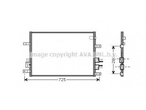 AVA QUALITY COOLING AL5097 kondensatorius, oro kondicionierius