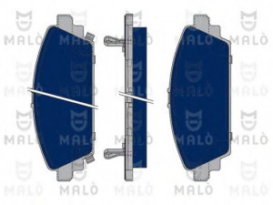 MAL? 1050128 stabdžių trinkelių rinkinys, diskinis stabdys 
 Techninės priežiūros dalys -> Papildomas remontas
45022S1AE61, 45022S1AE62, 45022S1AE63