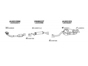 VENEPORTE 030019 išmetimo sistema 
 Išmetimo sistema -> Išmetimo sistema, visa