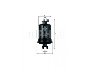 KNECHT KL 112 kuro filtras 
 Techninės priežiūros dalys -> Papildomas remontas
3191028000, 3191128000