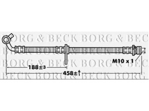 BORG & BECK BBH7442 stabdžių žarnelė 
 Stabdžių sistema -> Stabdžių žarnelės
01468SJF010